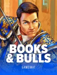 books and bulls game logo